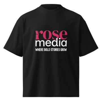 Rose Media Oversized Shirt (Unisex)